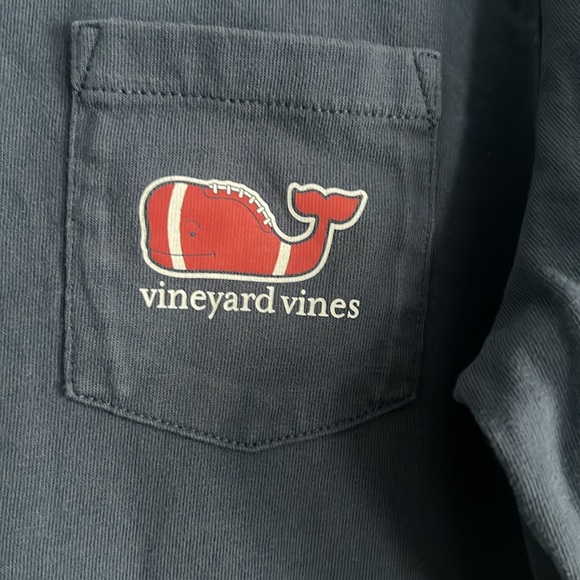 Vineyard Vines logo LS T-Shirt-Football 🏈 - Picture 2 of 5